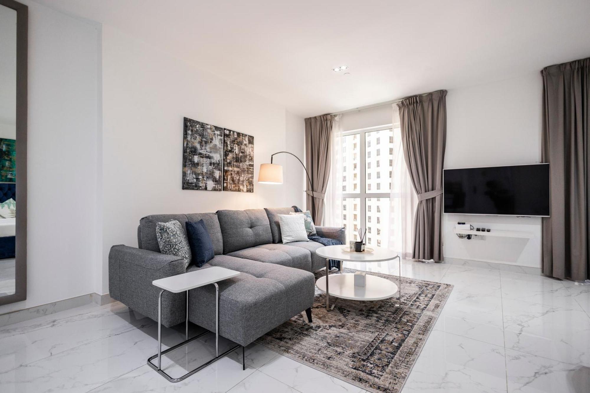 Jbr Waterfront Modern Apartment By Serenity Living Ντουμπάι Εξωτερικό φωτογραφία